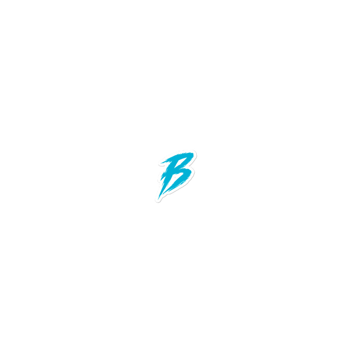 BRAKELESS 'B' LOGO - Bubble-free sticker - BRAKELESS