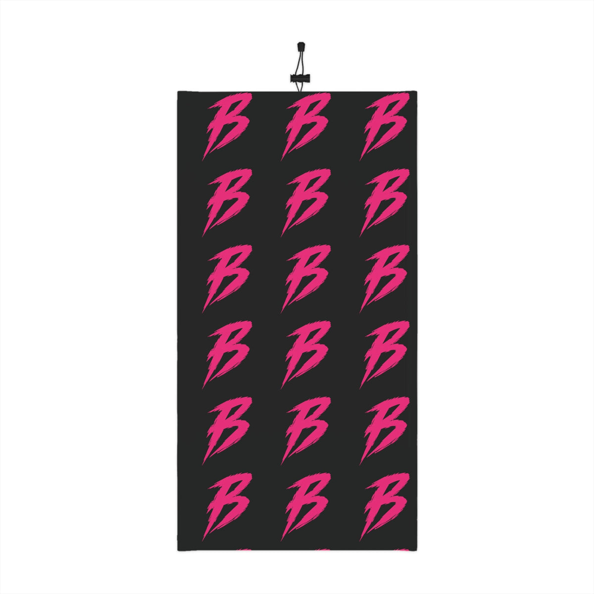 Brakeless 'B' Neck Gaiter With Drawstring - Pink - All Over Prints - BRAKELESS