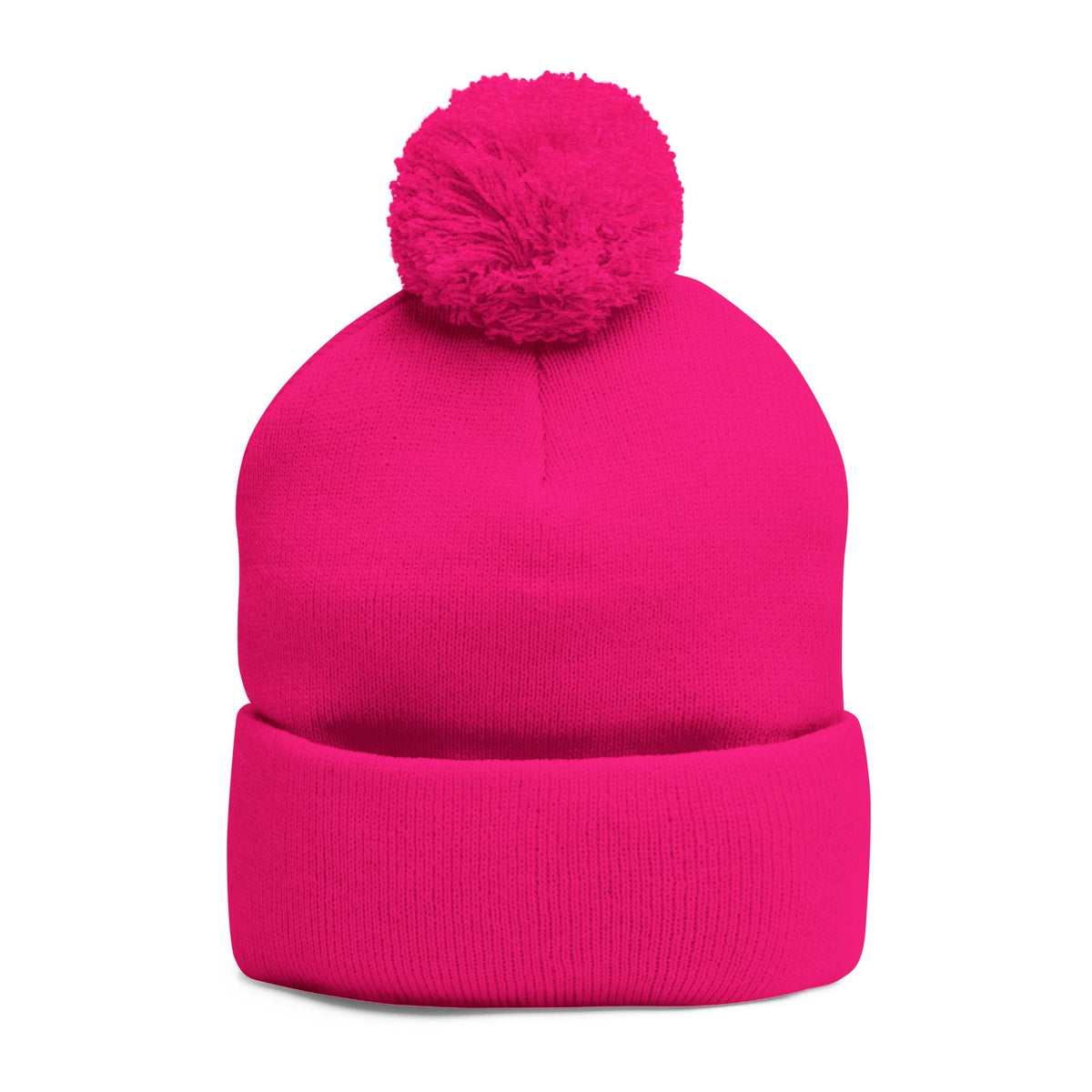 Brakeless 'B' Pom-Pom Beanie — (Mult. Colors) - Hats - BRAKELESS