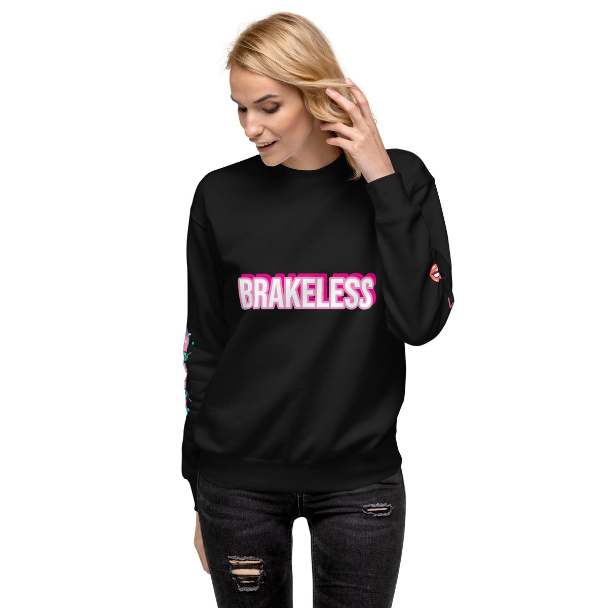 Brakeless Babes Premium Sweatshirt - BRAKELESS