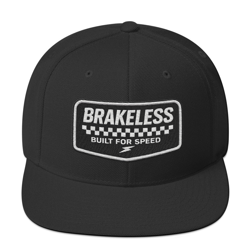 BRAKELESS - BUILT FOR SPEED - Snapback Hat - BRAKELESS