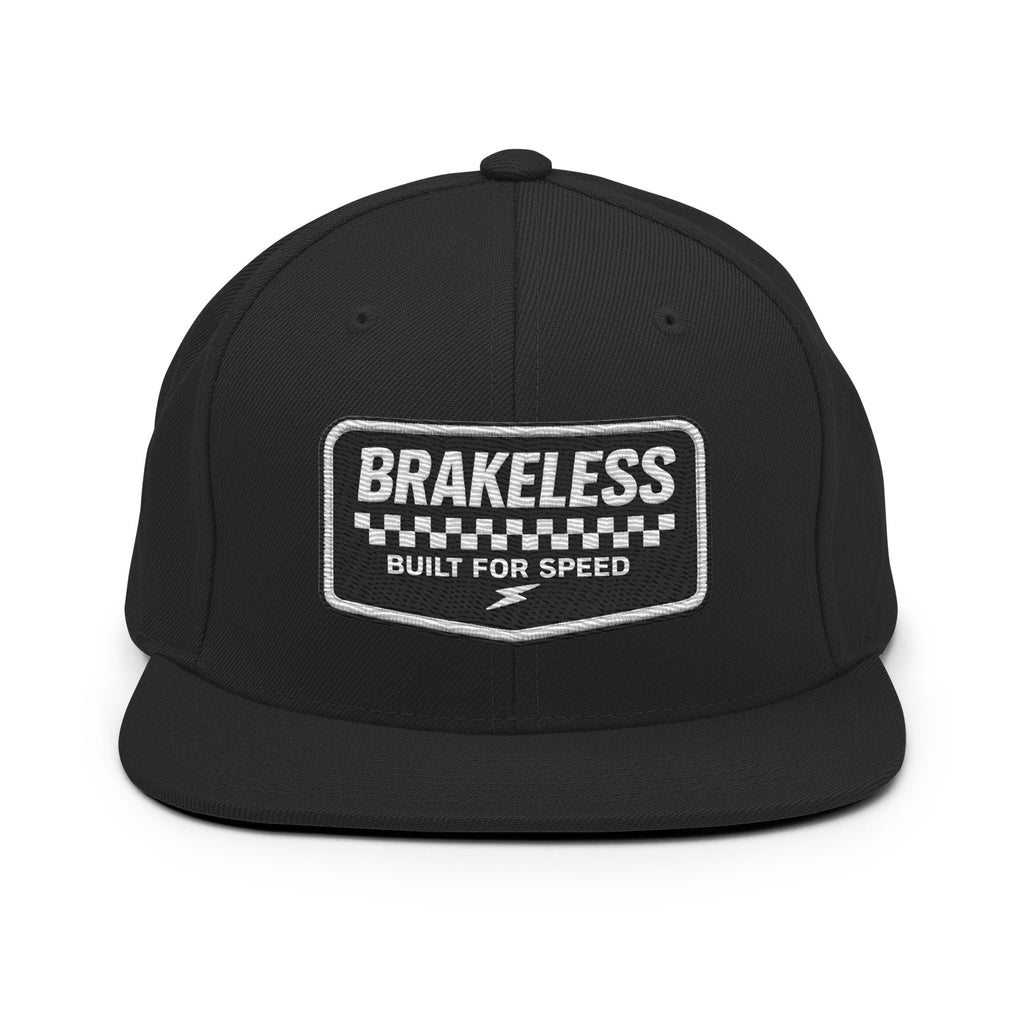 BRAKELESS - BUILT FOR SPEED - Snapback Hat - BRAKELESS