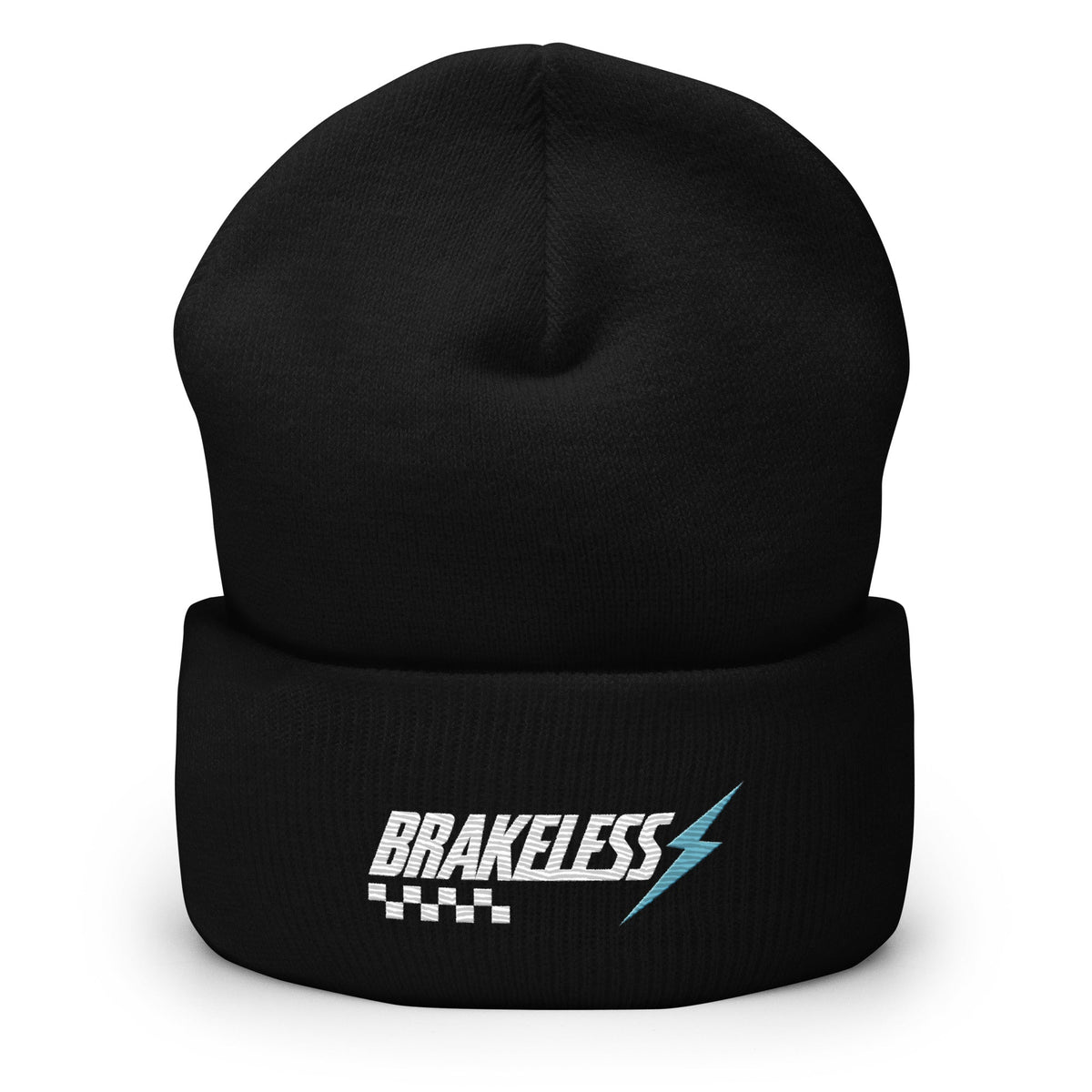 Brakeless Checkered Cuffed Beanie - BRAKELESS