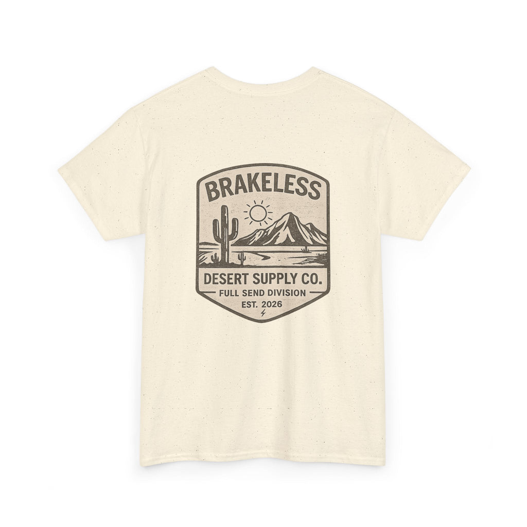 BrakeLess Desert Supply Co. Tee - T-Shirt - BRAKELESS