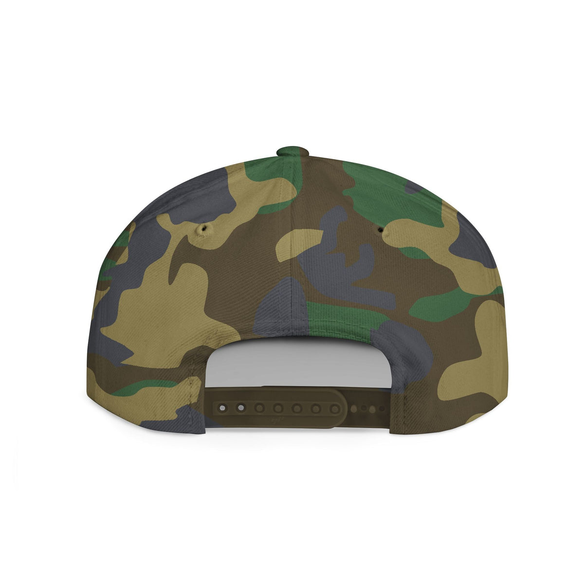 Brakeless Flat Bill Snapback Hat — Streetwear Grey Embroidered Cap - Hats - BRAKELESS