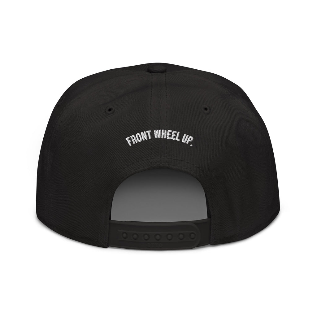 Brakeless Front Wheel Up - Snapback Hat - BRAKELESS