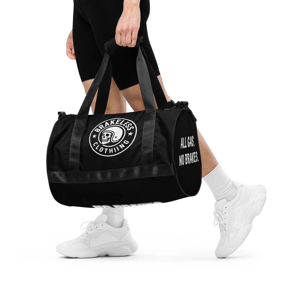 BRAKELESS LOGO All-over print gym bag - BRAKELESS