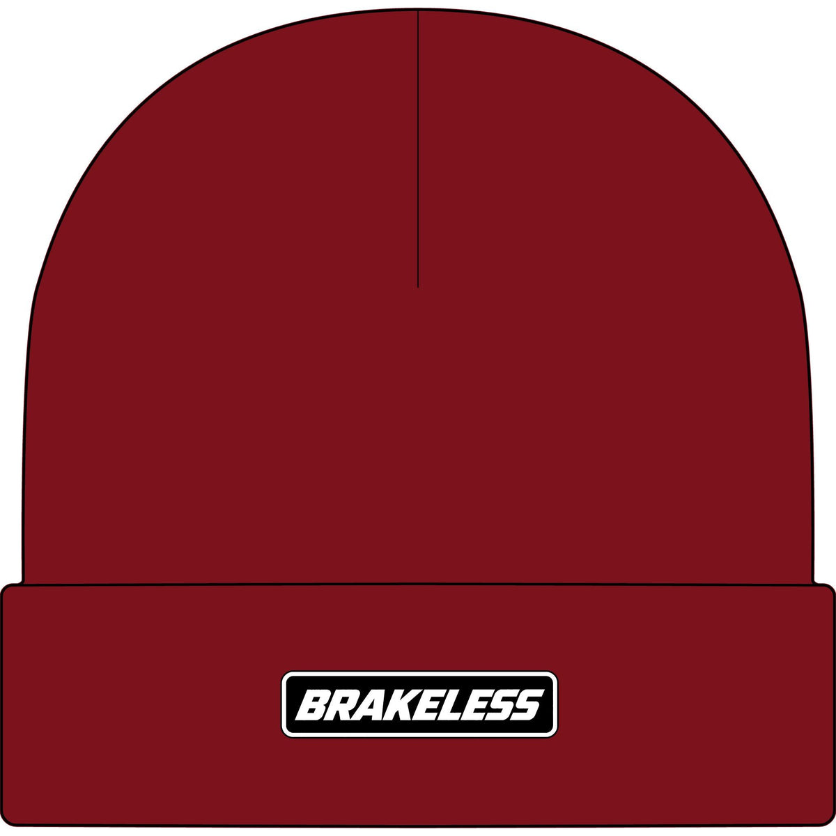Brakeless Logo Cuff Beanie (Unisex) - Hats - BRAKELESS