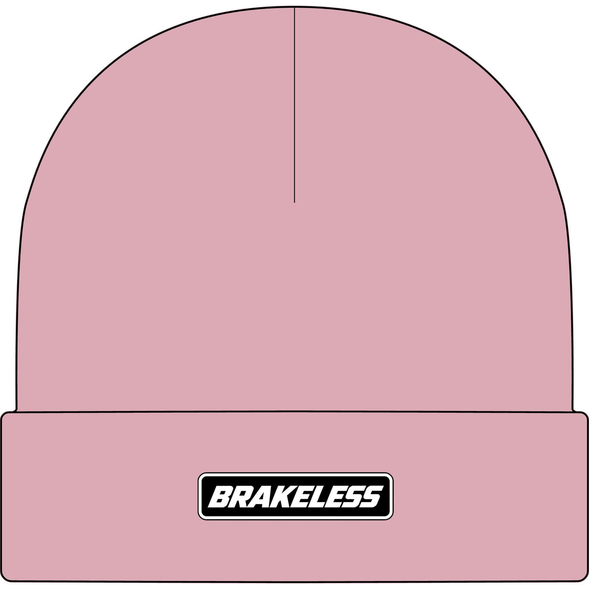 Brakeless Logo Cuff Beanie (Unisex) - Hats - BRAKELESS