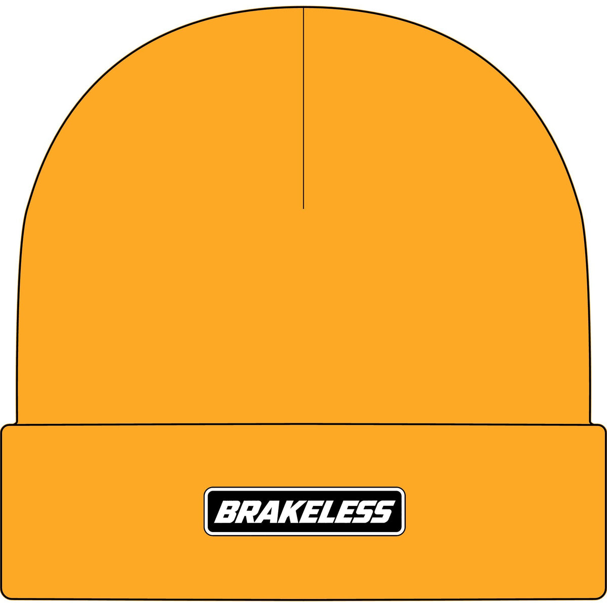 Brakeless Logo Cuff Beanie (Unisex) - Hats - BRAKELESS