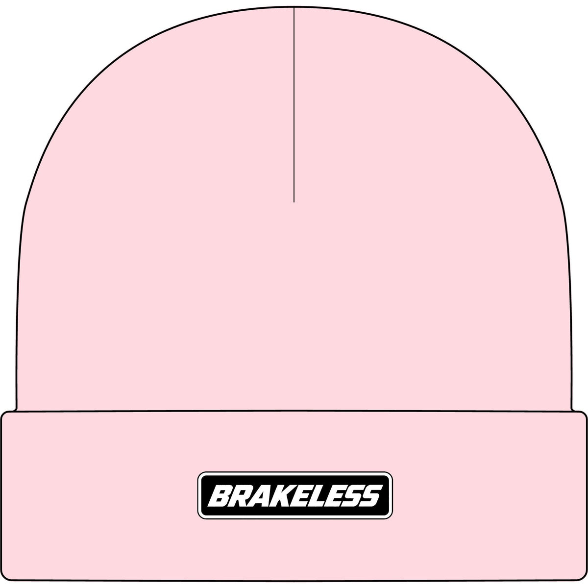 Brakeless Logo Cuff Beanie (Unisex) - Hats - BRAKELESS