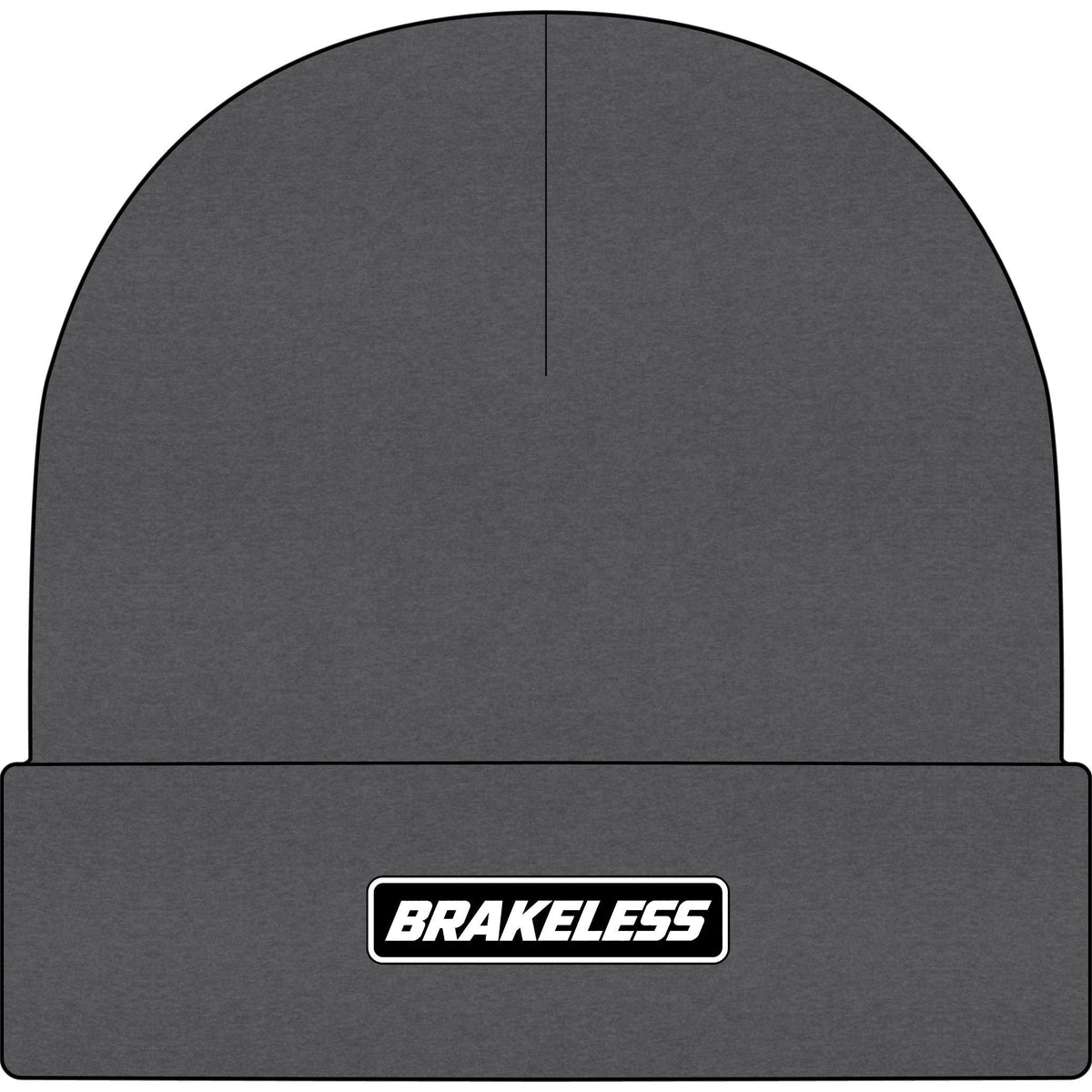 Brakeless Logo Cuff Beanie (Unisex) - Hats - BRAKELESS
