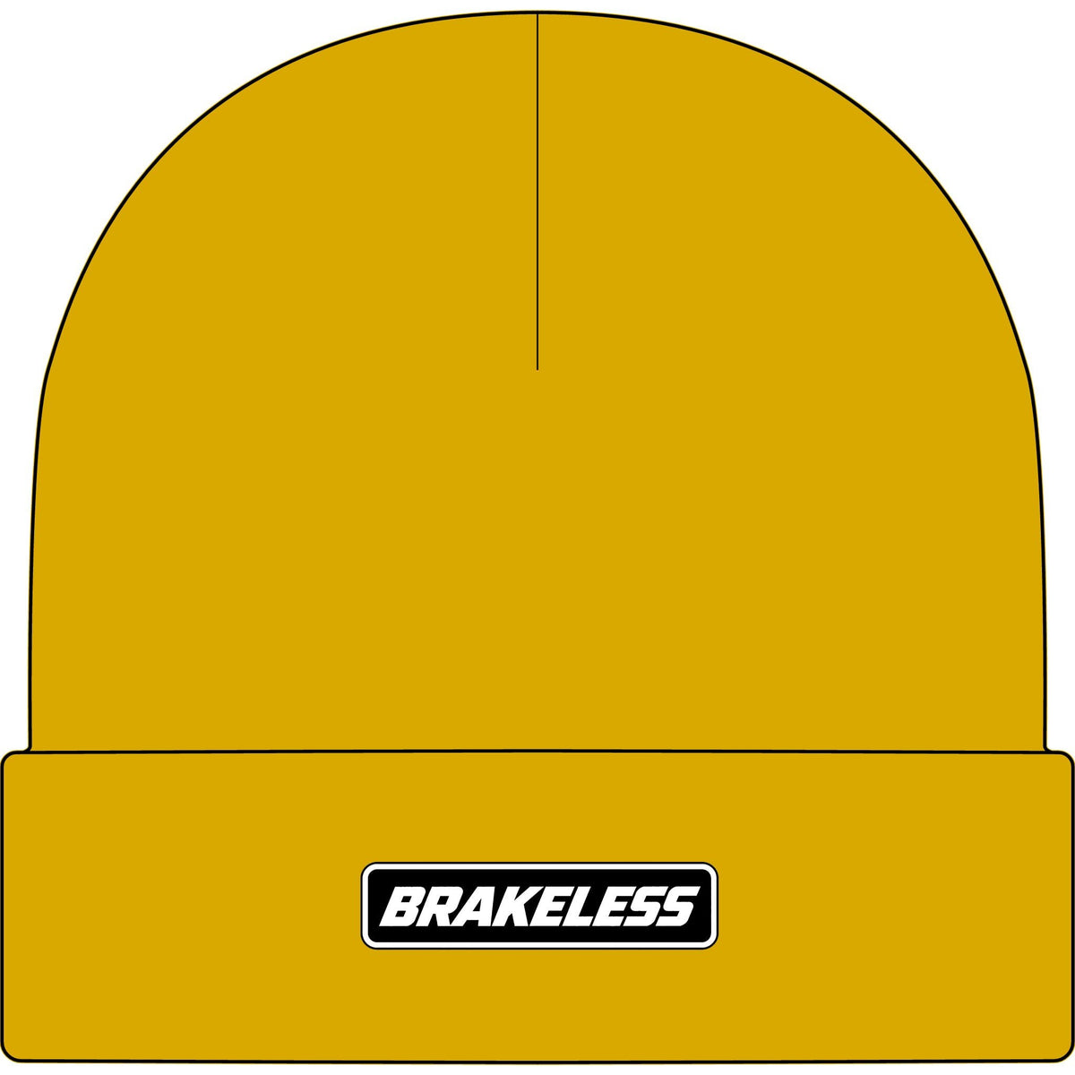 Brakeless Logo Cuff Beanie (Unisex) - Hats - BRAKELESS