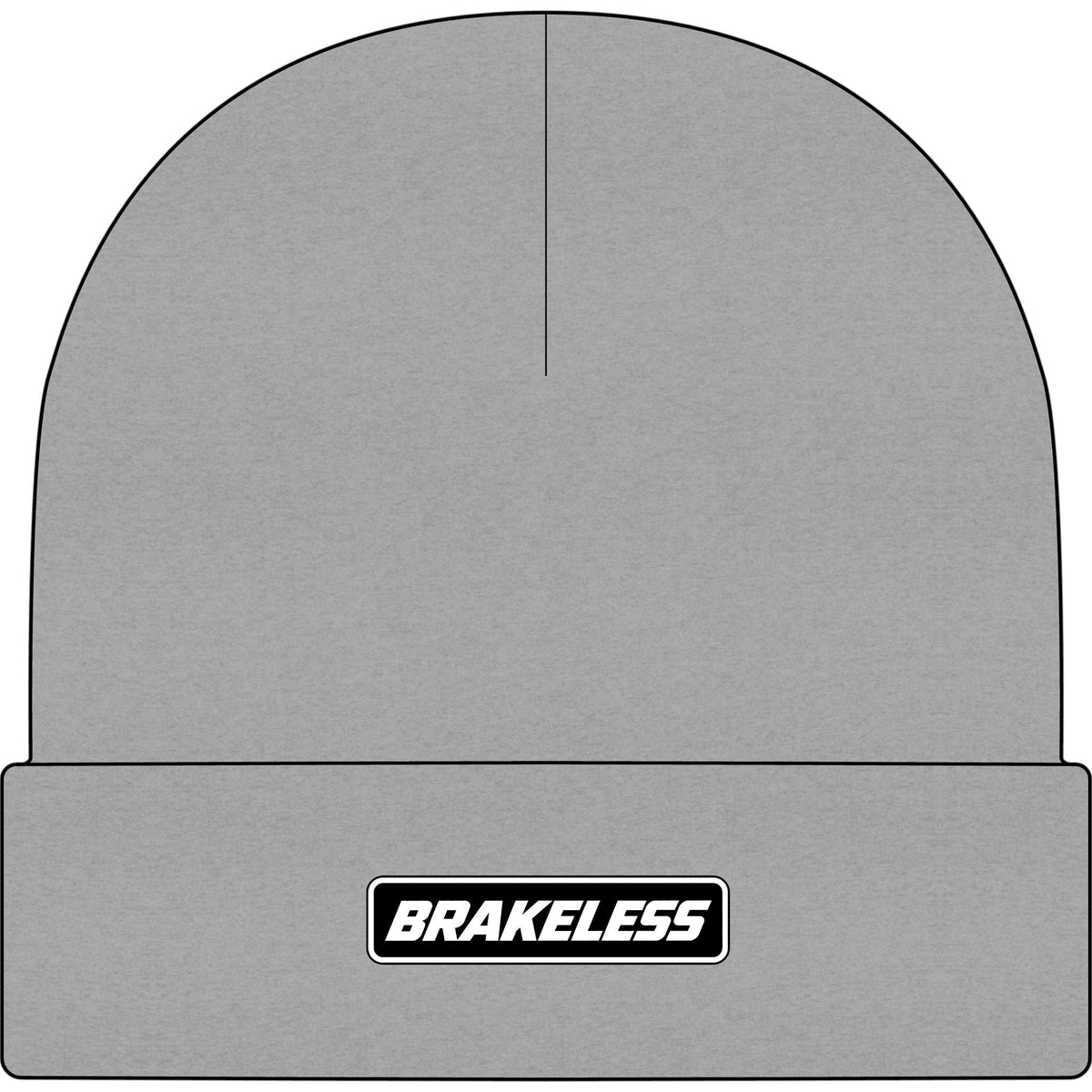 Brakeless Logo Cuff Beanie (Unisex) - Hats - BRAKELESS