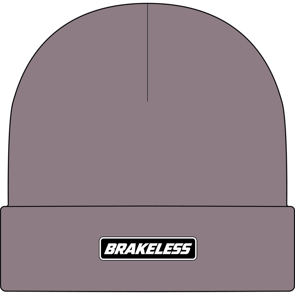 Brakeless Logo Cuff Beanie (Unisex) - Hats - BRAKELESS