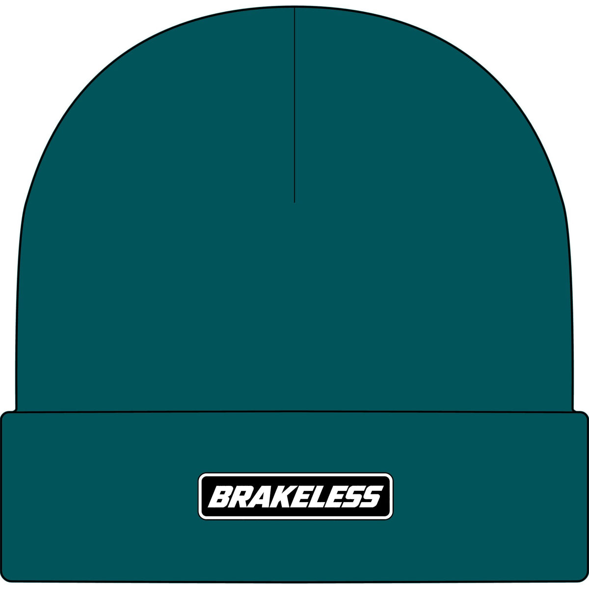 Brakeless Logo Cuff Beanie (Unisex) - Hats - BRAKELESS