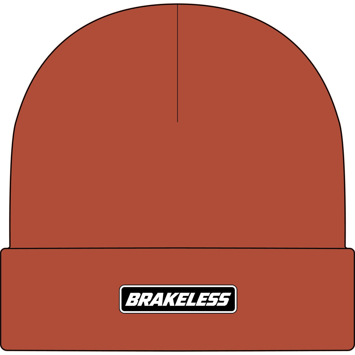 Brakeless Logo Cuff Beanie (Unisex) - Hats - BRAKELESS