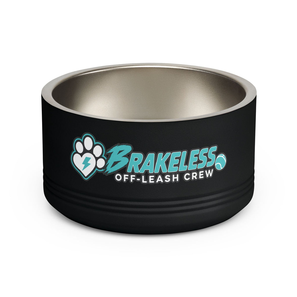 Brakeless Off-Leash Crew 18oz Stainless Pet Bowl - Pets - BRAKELESS