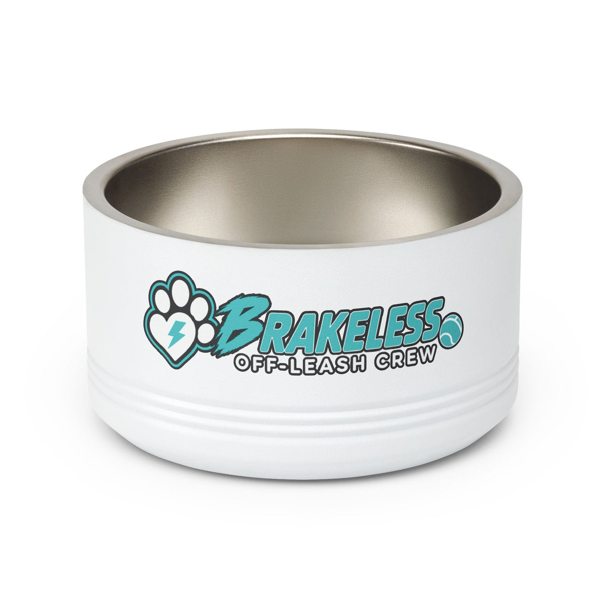 Brakeless Off-Leash Crew 18oz Stainless Pet Bowl - Pets - BRAKELESS