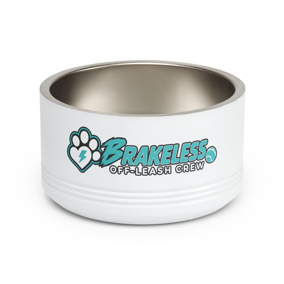 Brakeless Off-Leash Crew 18oz Stainless Pet Bowl - Pets - BRAKELESS