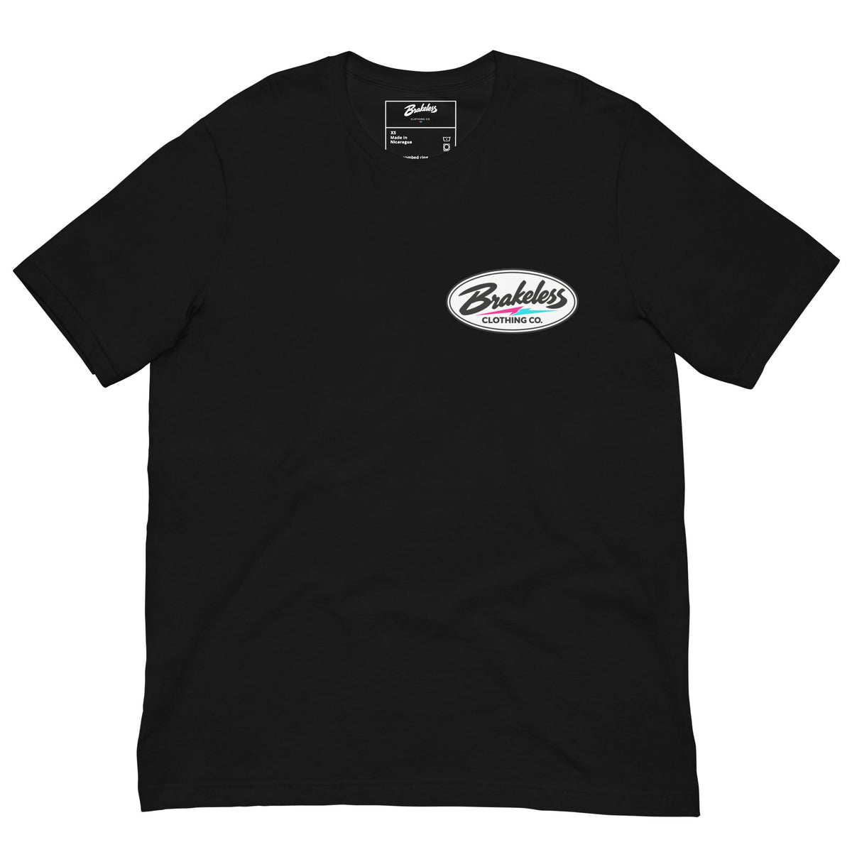 Brakeless Oval Patch - Unisex t-shirt - BRAKELESS