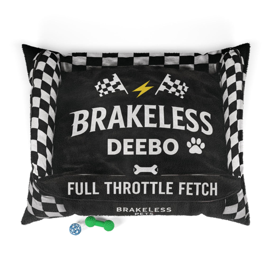 Brakeless 'PET' Racing Dog Bed — CUSTOMIZE YOUR PET'S NAME - Pets - BRAKELESS