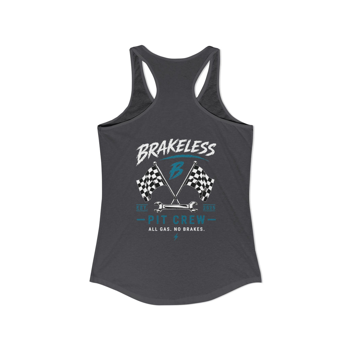 Brakeless Pit Crew Women's Racerback Tank - Tank Top - BRAKELESS