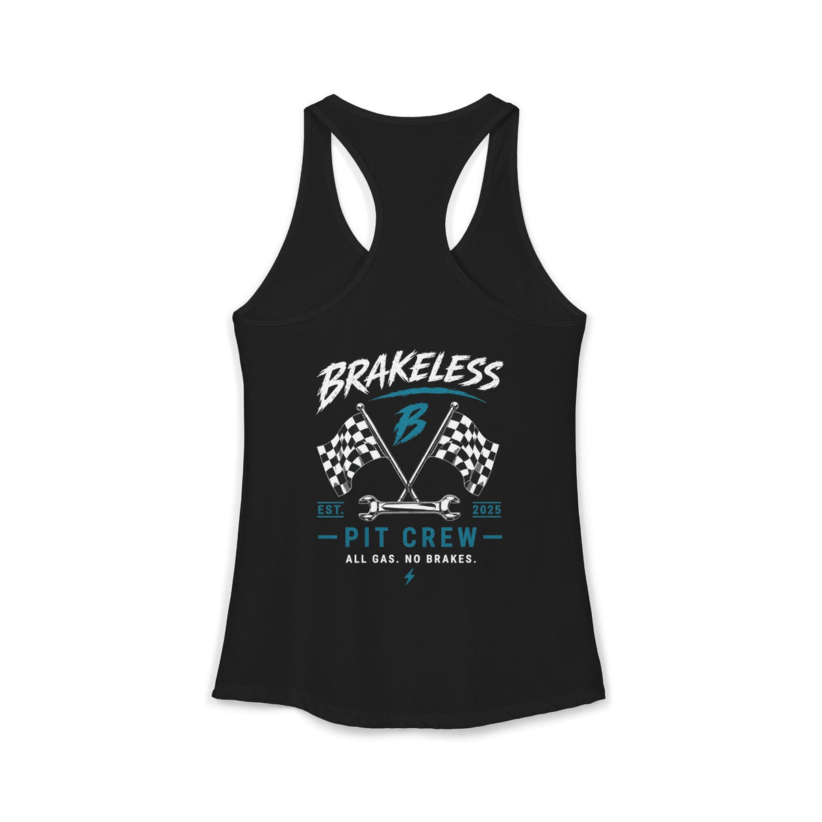 Brakeless Pit Crew Women's Racerback Tank - Tank Top - BRAKELESS