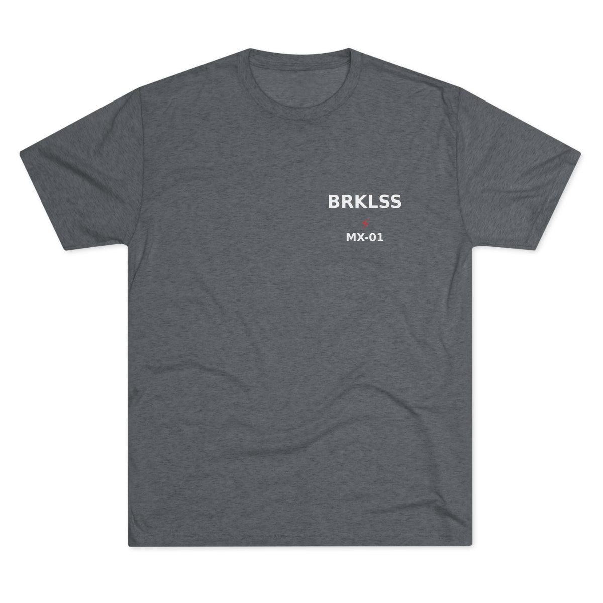 Brakeless Racing Tee — 'No Brakes. Full Throttle.' Graphic Crew Shirt - T-Shirt - BRAKELESS