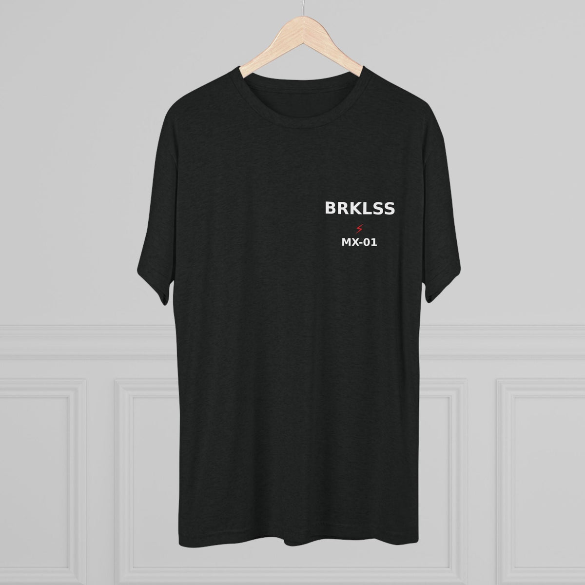 Brakeless Racing Tee — 'No Brakes. Full Throttle.' Graphic Crew Shirt - T-Shirt - BRAKELESS