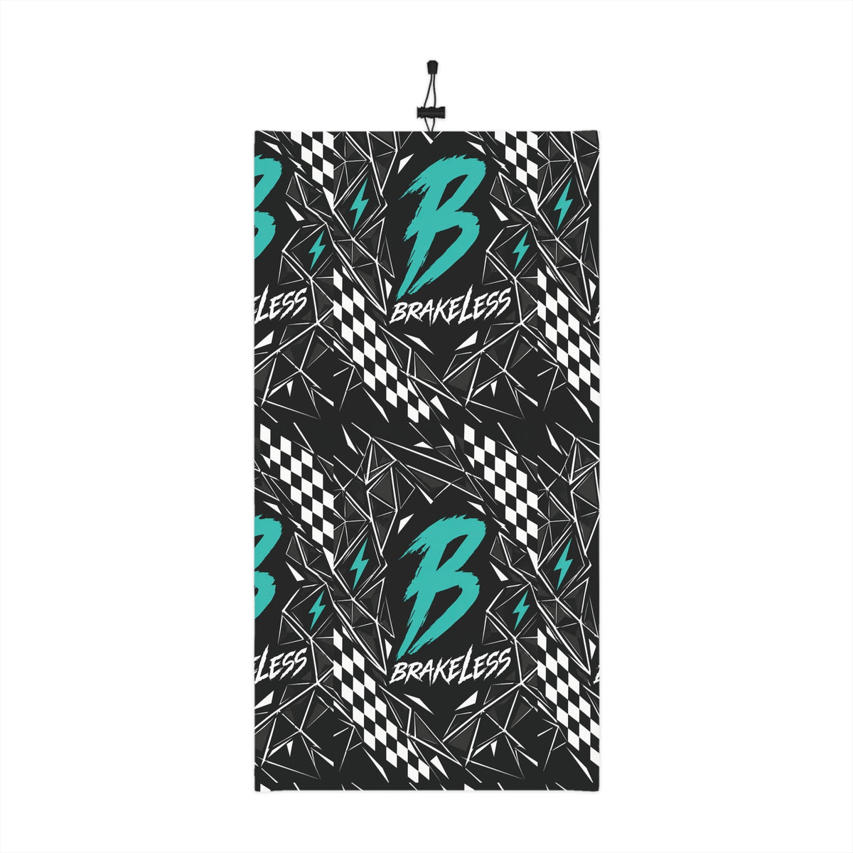 Brakeless Shatter Winter Neck Gaiter – Teal - All Over Prints - BRAKELESS