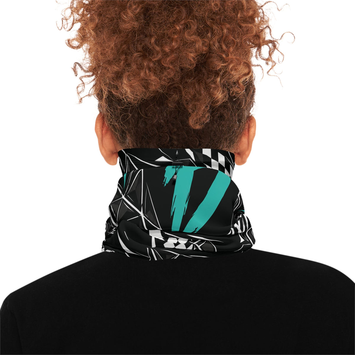 Brakeless Shatter Winter Neck Gaiter – Teal - All Over Prints - BRAKELESS