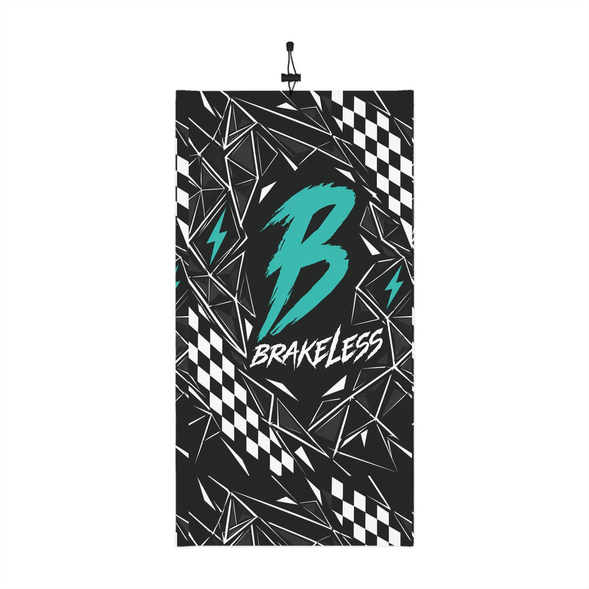 Brakeless Shatter Winter Neck Gaiter – Teal - All Over Prints - BRAKELESS