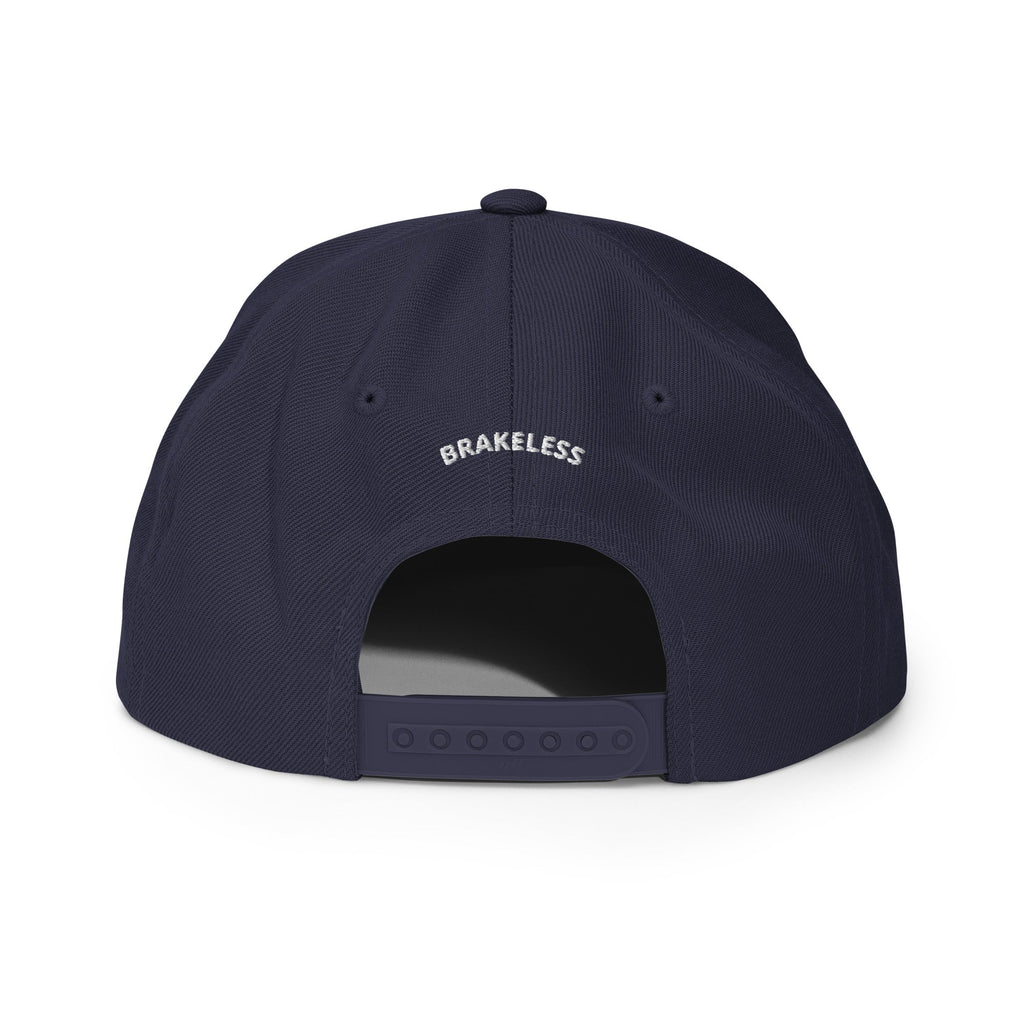 Brakeless Skull Logo - Snapback Hat - BRAKELESS