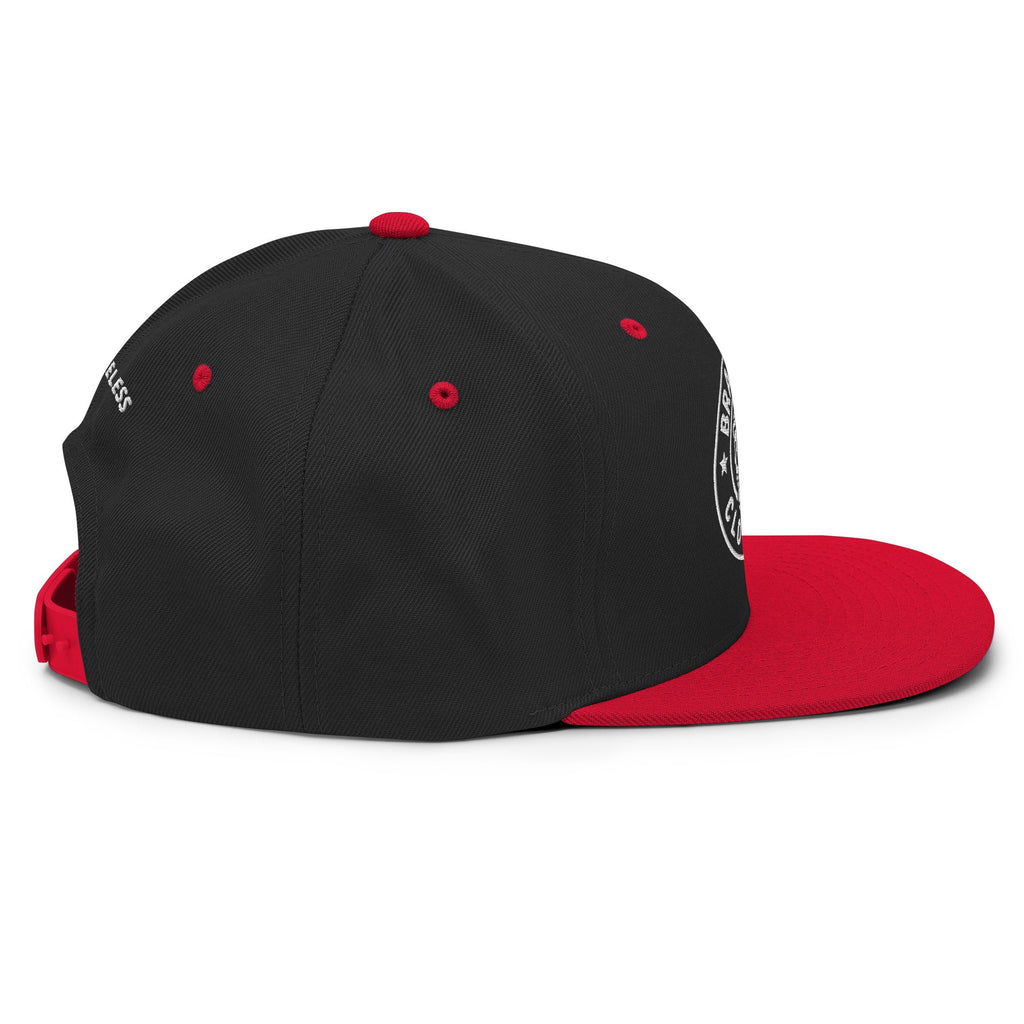 Brakeless Skull Logo - Snapback Hat - BRAKELESS