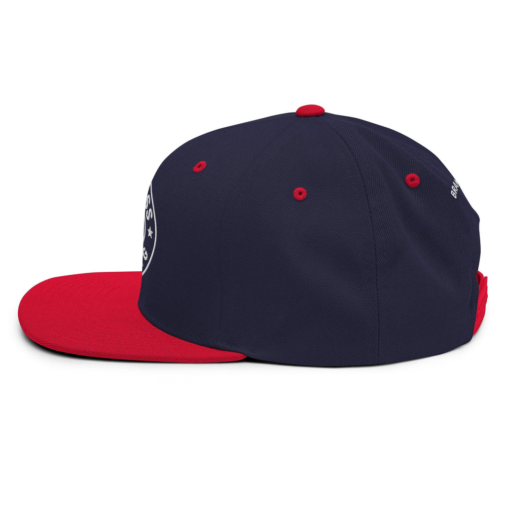 Brakeless Skull Logo - Snapback Hat - BRAKELESS
