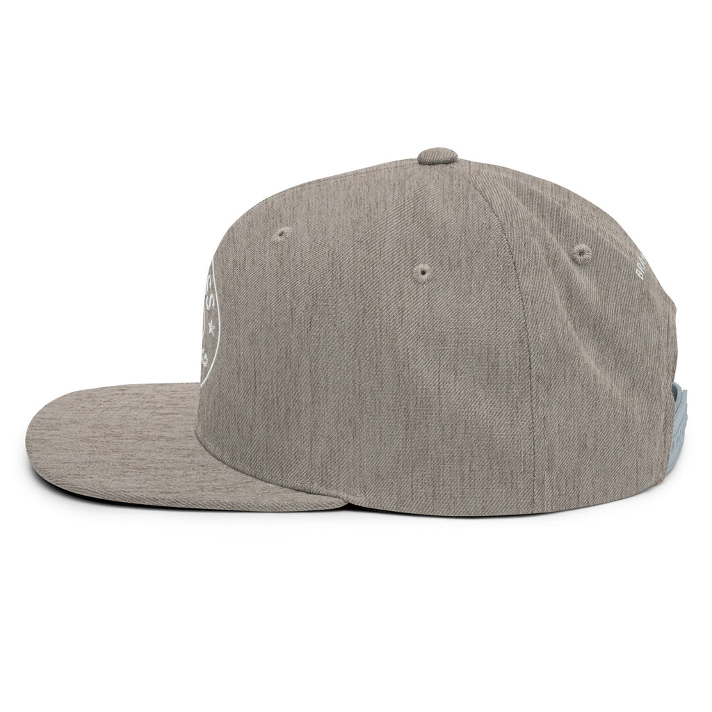 Brakeless Skull Logo - Snapback Hat - BRAKELESS