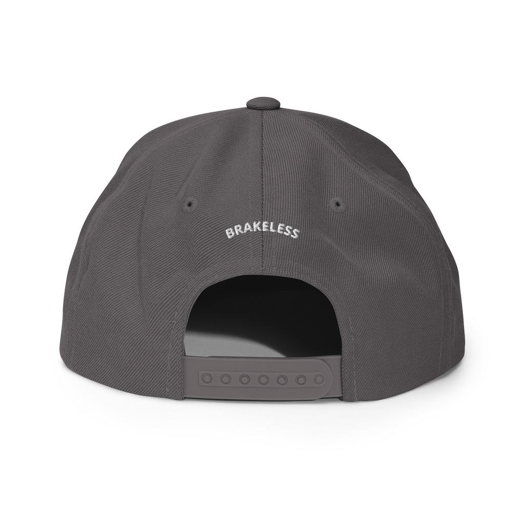 Brakeless Skull Logo - Snapback Hat - BRAKELESS