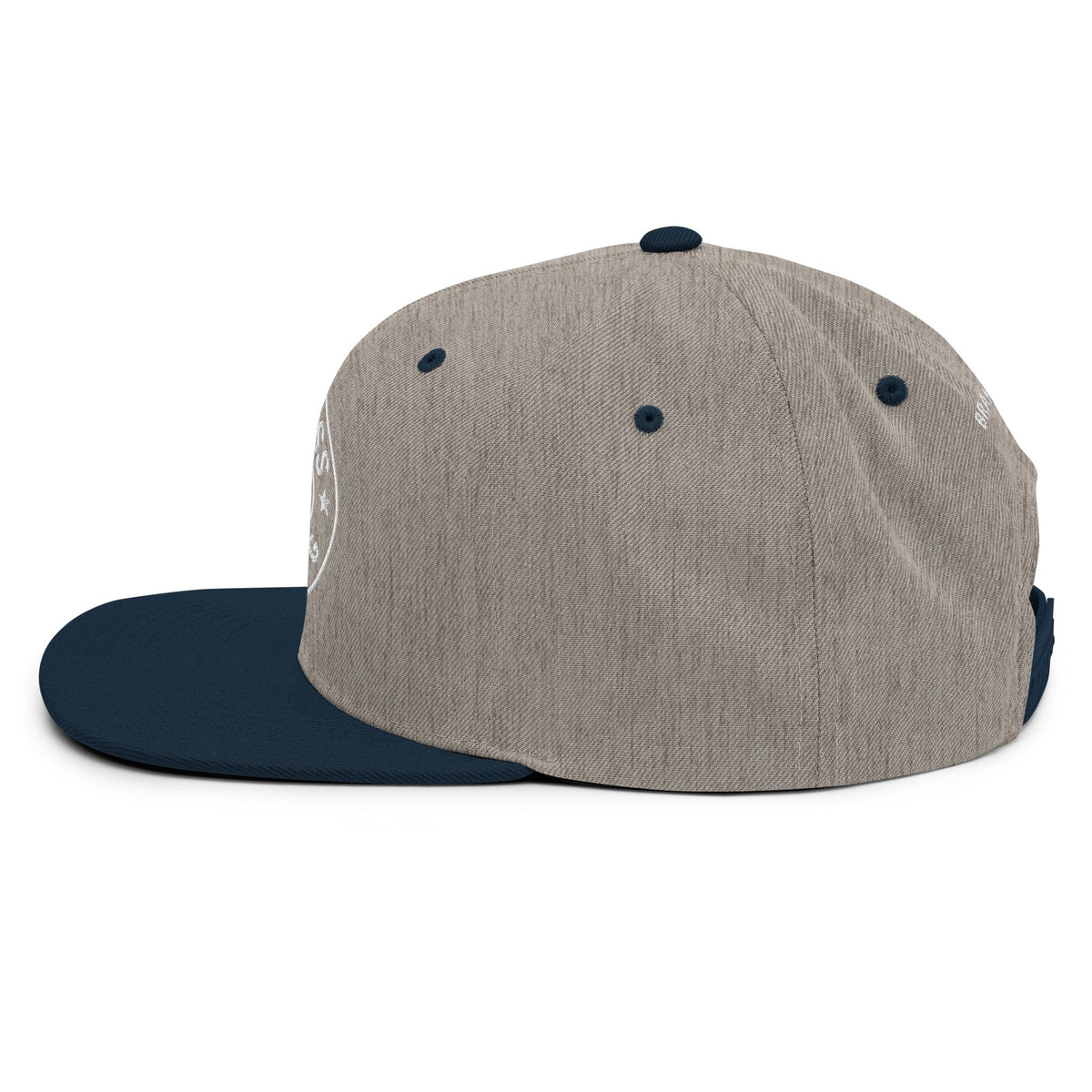 Brakeless Skull Logo - Snapback Hat - BRAKELESS