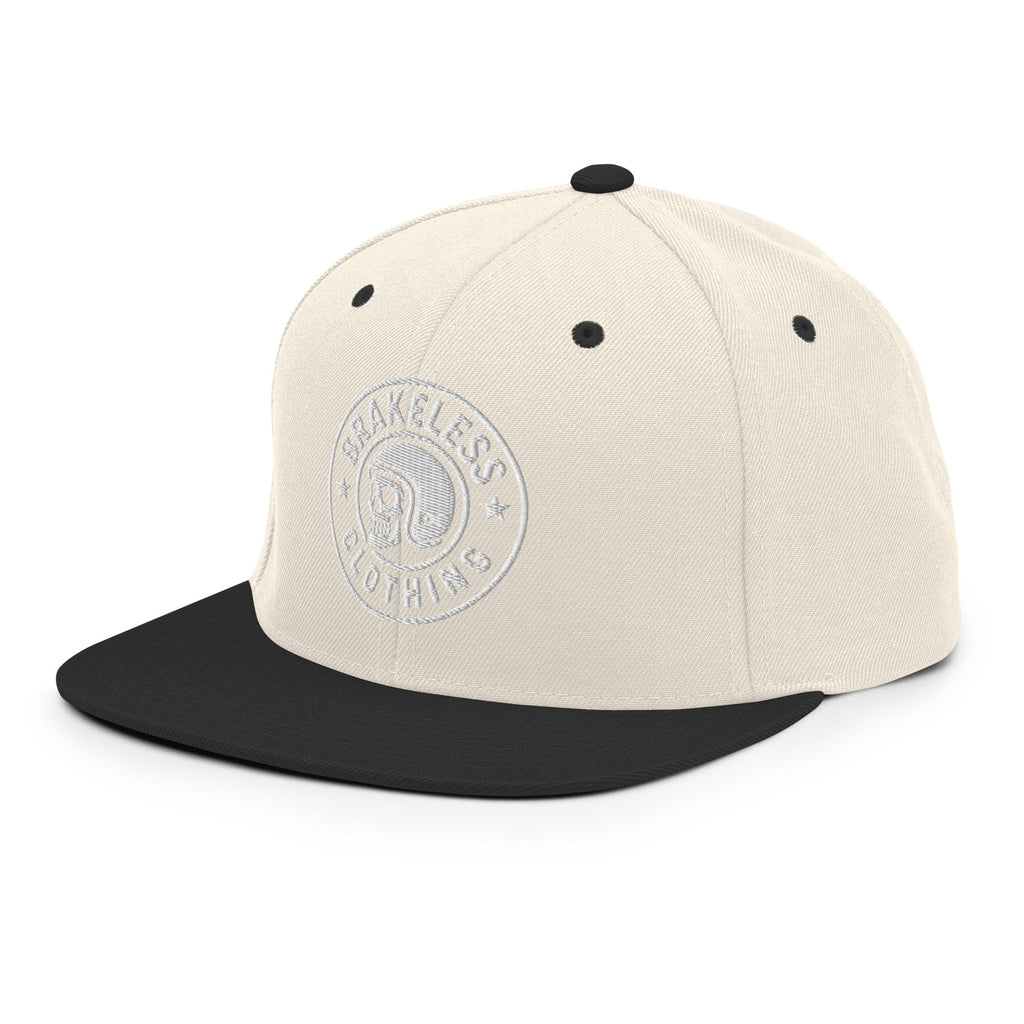 Brakeless Skull Logo - Snapback Hat - BRAKELESS