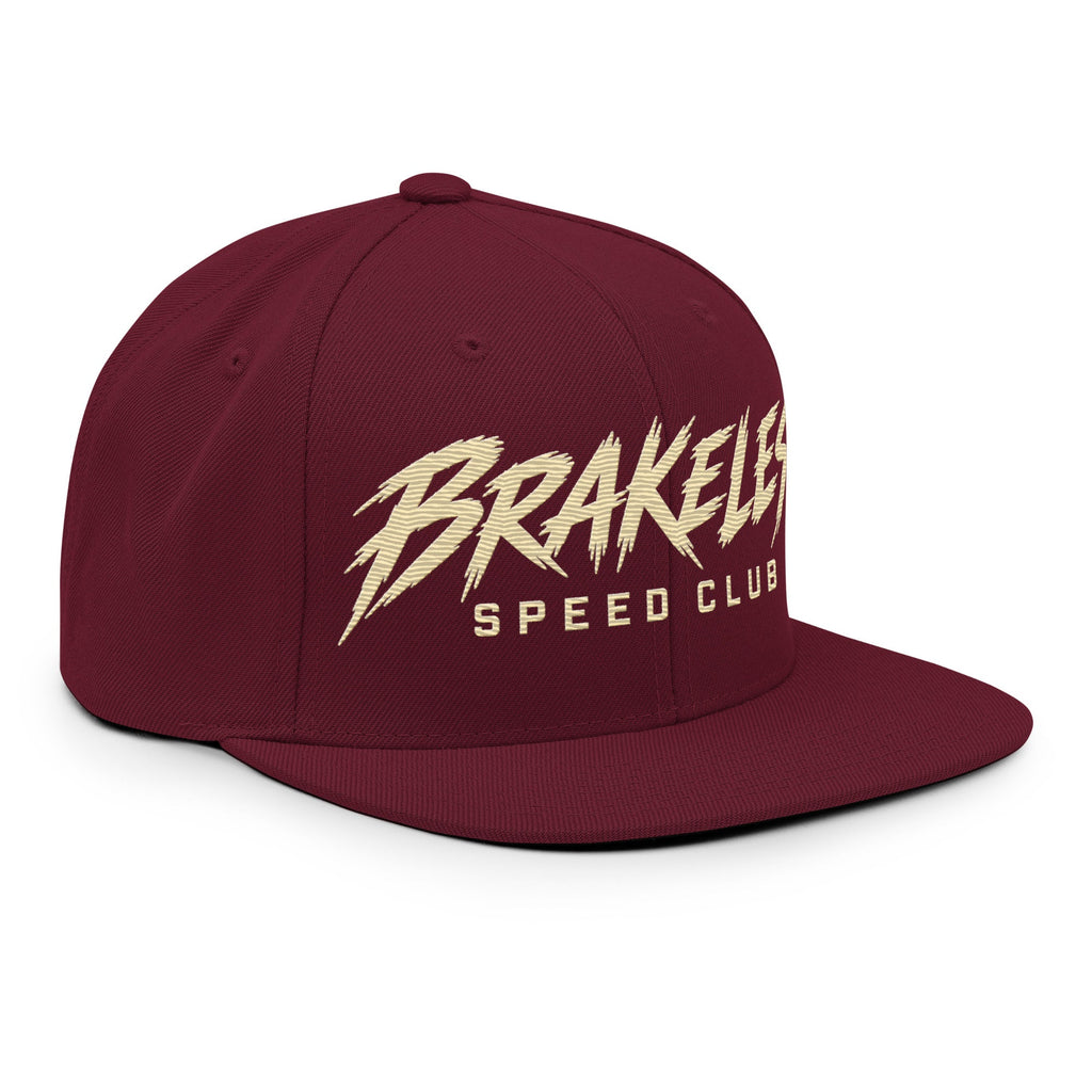 BRAKELESS SPEED CLUB - Snapback Hat - BRAKELESS
