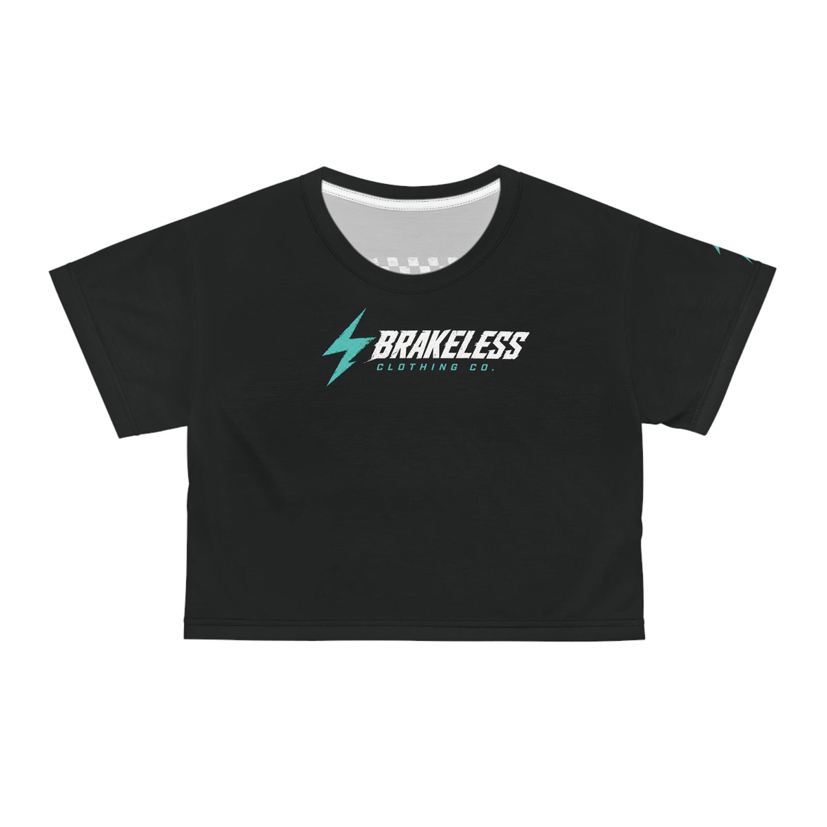 Brakeless "Speed Is Freedom" Crop Tee - All Over Prints - BRAKELESS