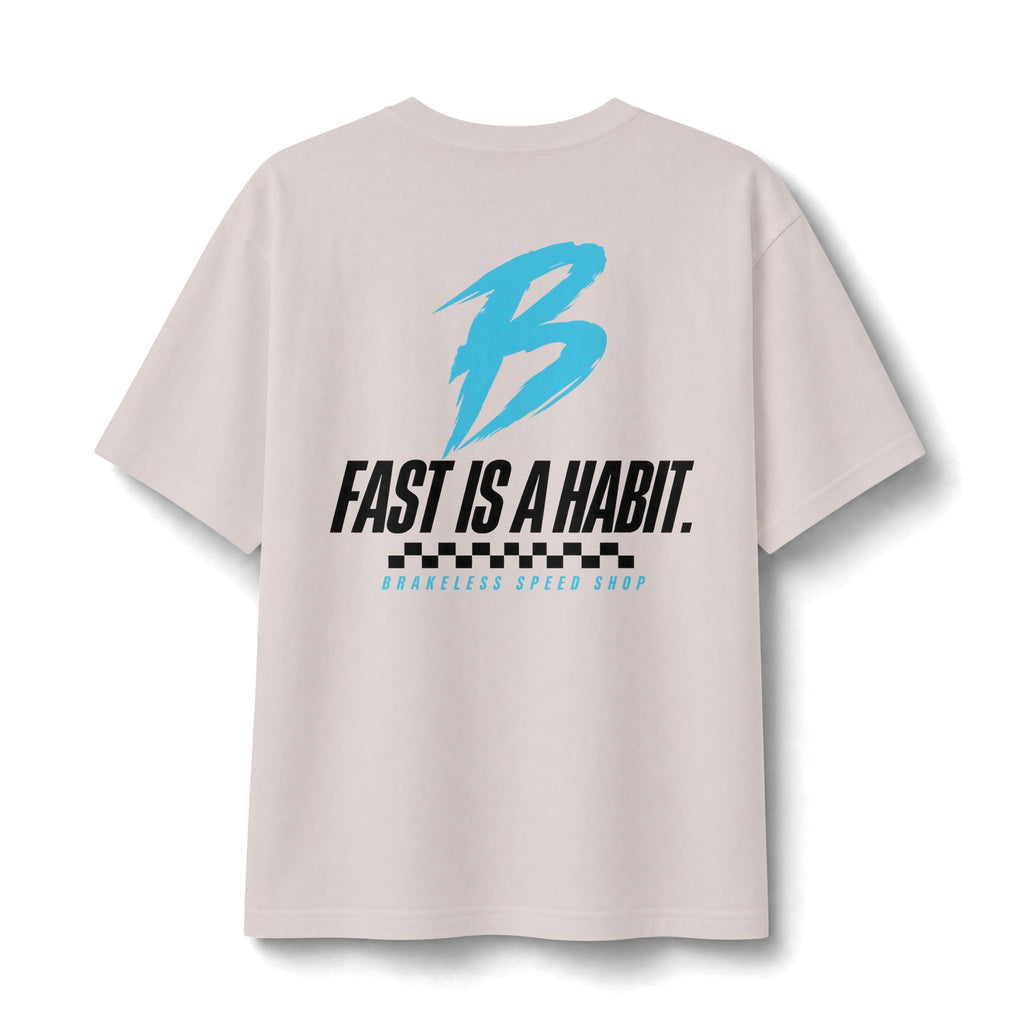 Brakeless Speed Shop 'Fast Is A Habit' Tee - T-Shirt - BRAKELESS