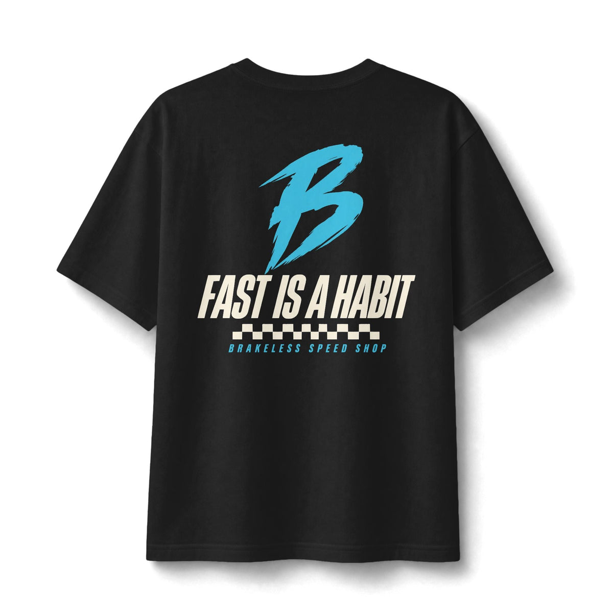 Brakeless Speed Shop 'Fast Is A Habit' Tee - T-Shirt - BRAKELESS
