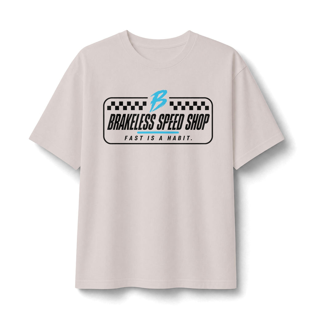 Brakeless Speed Shop 'Fast Is A Habit' Tee - T-Shirt - BRAKELESS