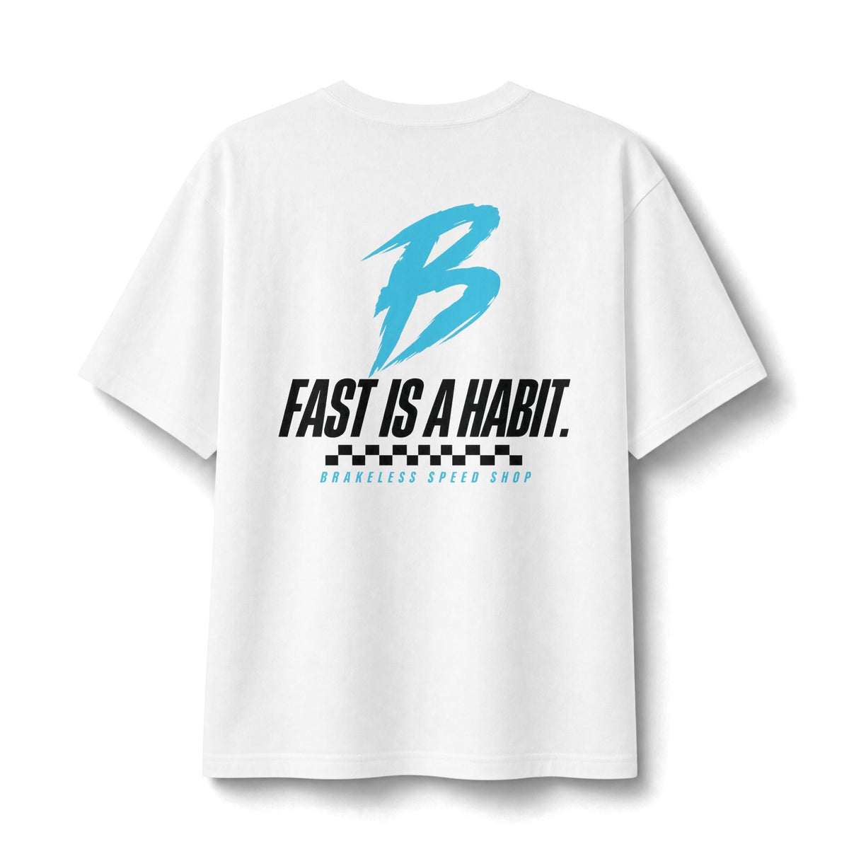 Brakeless Speed Shop 'Fast Is A Habit' Tee - T-Shirt - BRAKELESS
