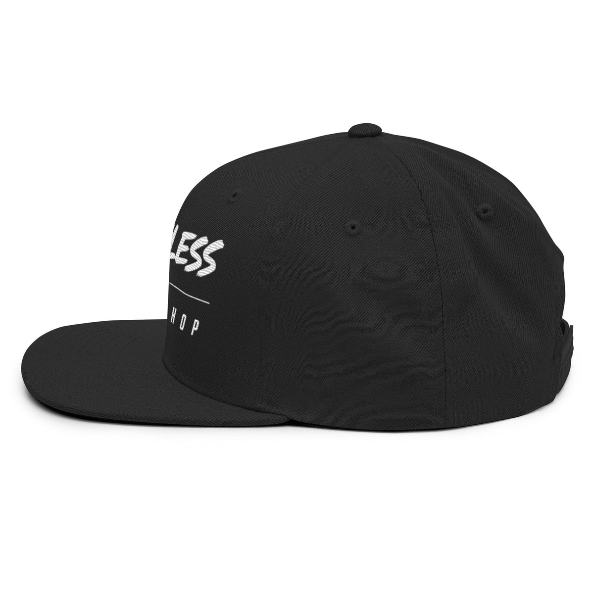 BRAKELESS SPEED SHOP SNAPBACK HAT - BRAKELESS