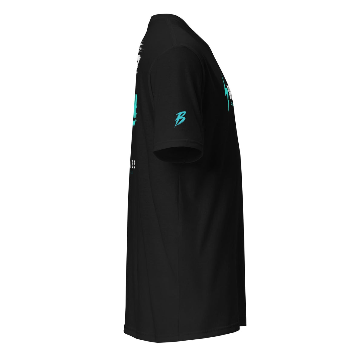 BRAKELESS TEAL "B" T-Shirt - BRAKELESS