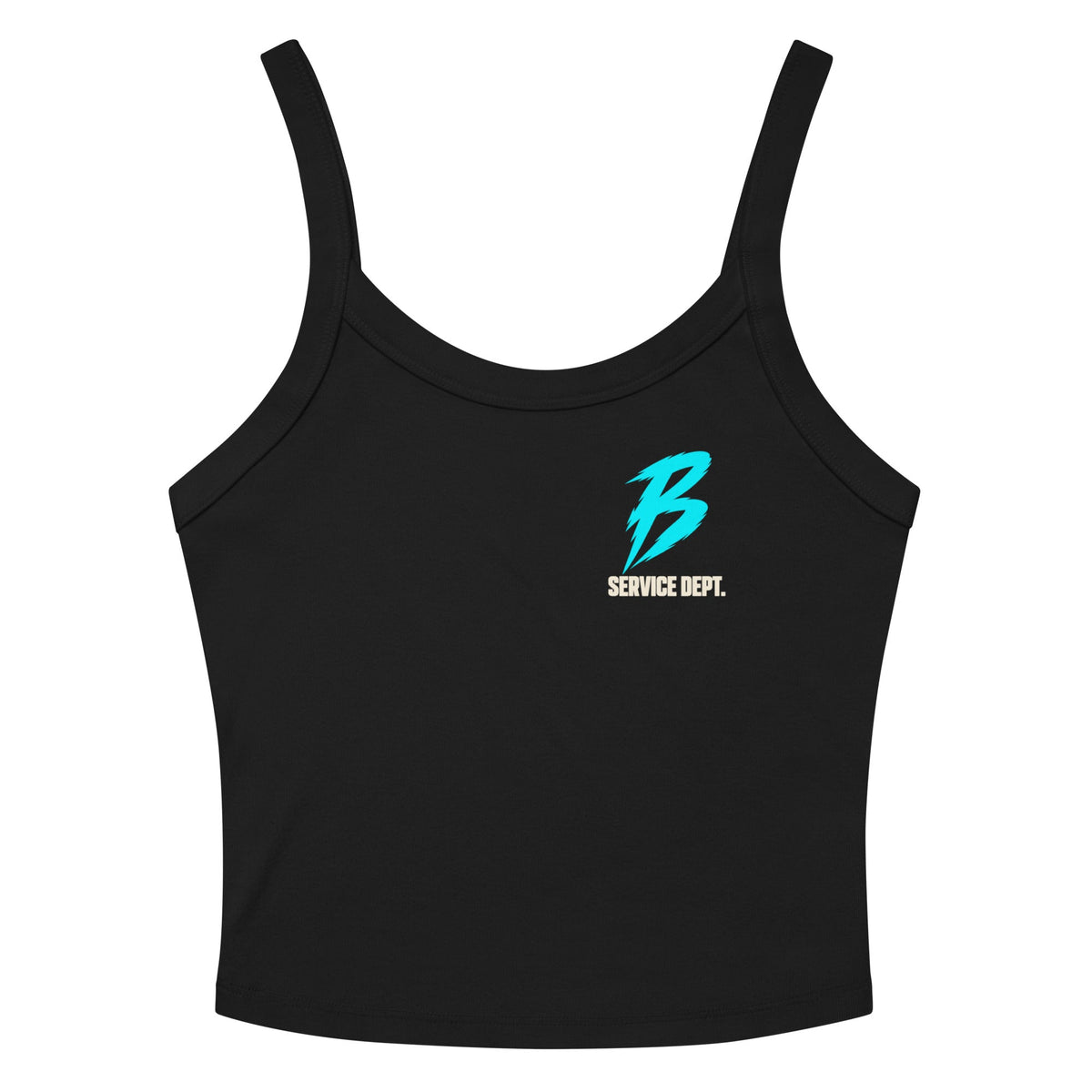 Brakeless Teal - Quick Lube - Women’s micro-rib tank top - BRAKELESS