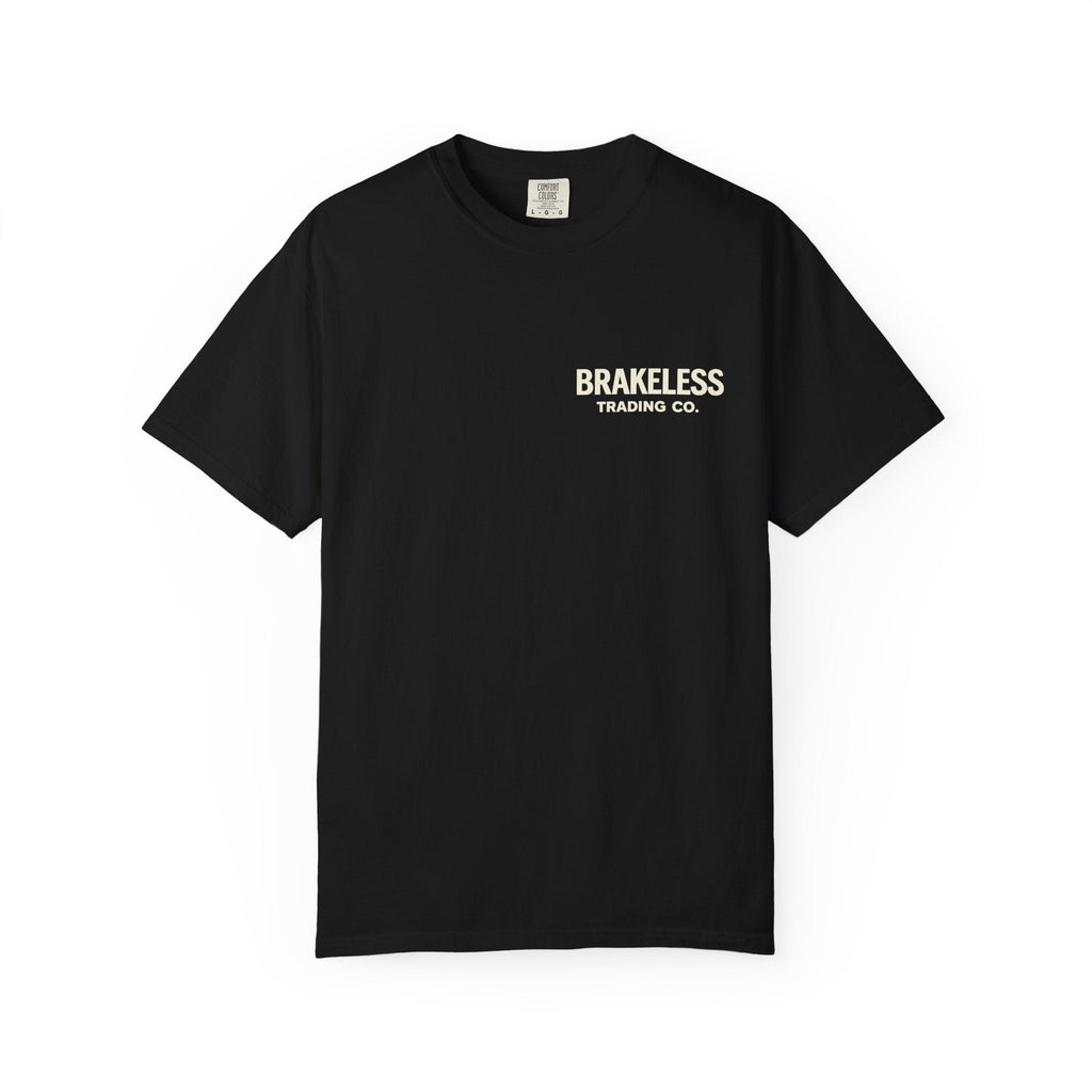 Brakeless Trading Co. Graphic T-Shirt – Desert • Mountain • Ocean Adventure Tee - T-Shirt - BRAKELESS
